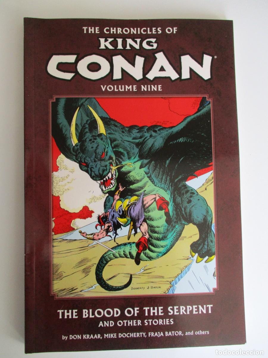 C&oacute;mics: Las Cr&oacute;nicas del Rey Conan Vol 9 La Sangre de la Serpiente TPB 1&ordf; Edici&oacute;n G9