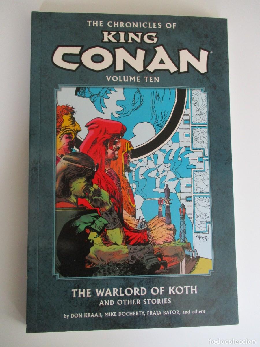 C&oacute;mics: THE CHRONICLES OF KING CONAN 10 WARLORD OF KOTH TPB DARK HORSE COMICS RARO FUERA DE STOCK