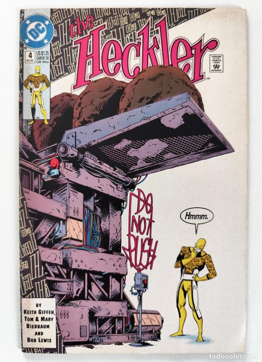C&oacute;mics: The Heckler # 4 (Keith Giffen) ~ DC (1992) - Foto 1