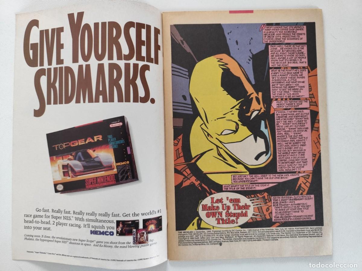 C&oacute;mics: The Heckler # 4 (Keith Giffen) ~ DC (1992) - Foto 2