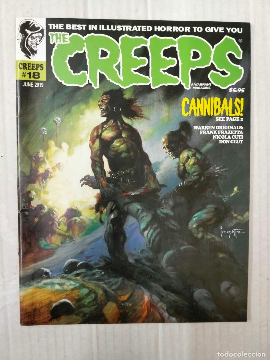 C&oacute;mics: THE CREEPS n&ordm; 18. Frazetta, Gallego, Zaballos, Glut, Cuti...