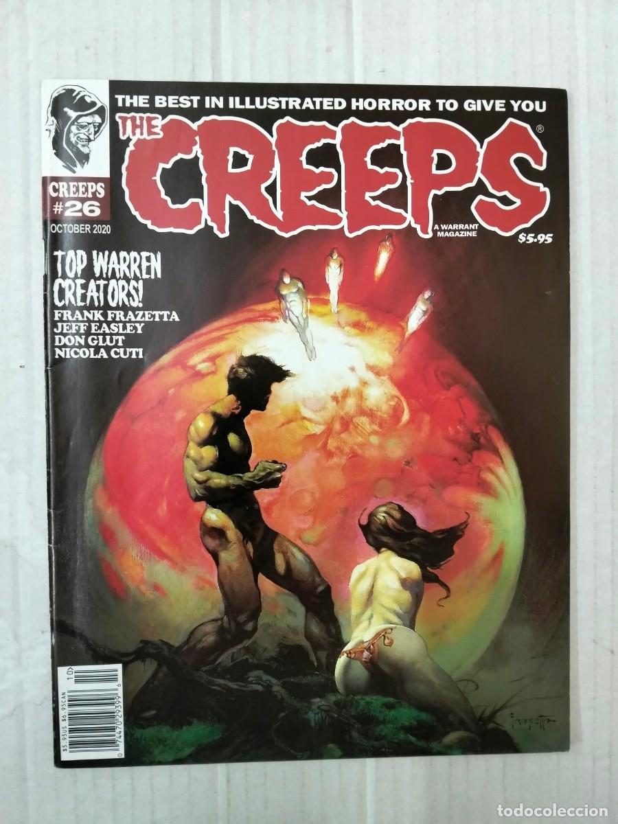 C&oacute;mics: THE CREEPS n&ordm; 26. Frazetta, Maniquis, Zaballos, Cuti, Mougin...