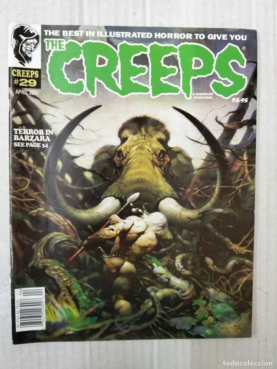 C&oacute;mics: THE CREEPS n&ordm; 29. Frazetta, Peniche, Maniquis, Zaballos, Cuti...
