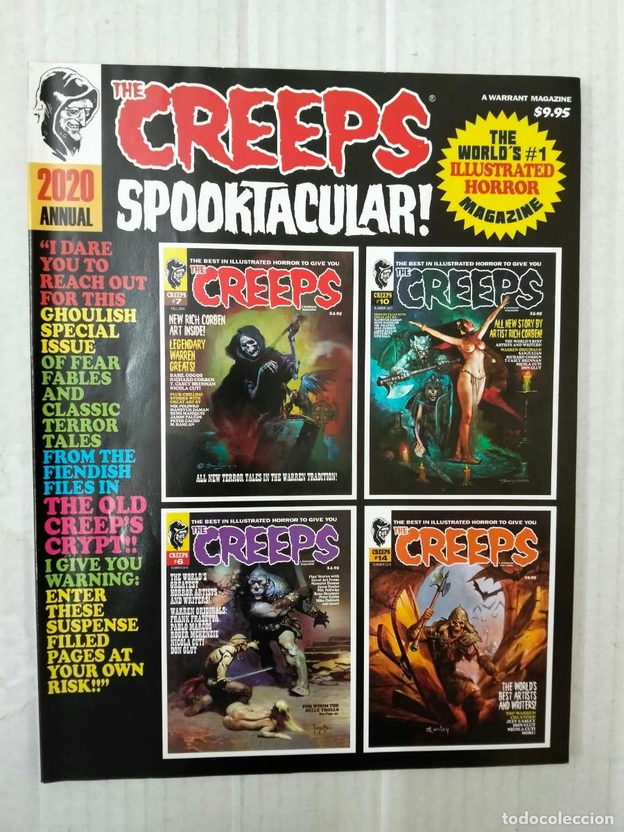 C&oacute;mics: THE CREEPS ANNUAL 2020. Pablo Marcos, Isidre Mon&eacute;s, Don Glut, Nicola Cuti, Reno Maniquis...