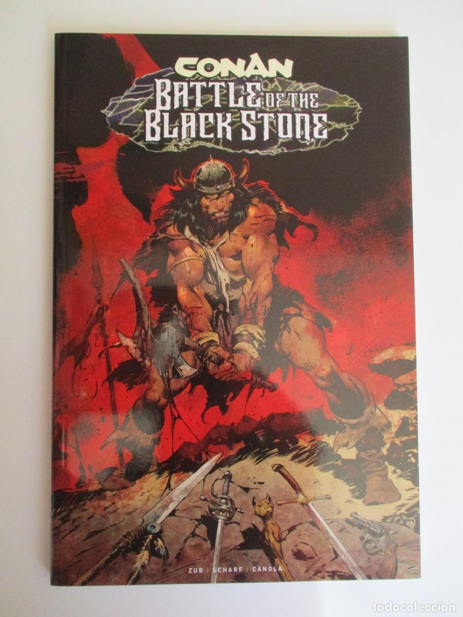 C&oacute;mics: C&oacute;mic Conan Batalla de la Piedra Negra FCBD Gratis D&iacute;a Tit&aacute;n 2024 B&aacute;rbaro