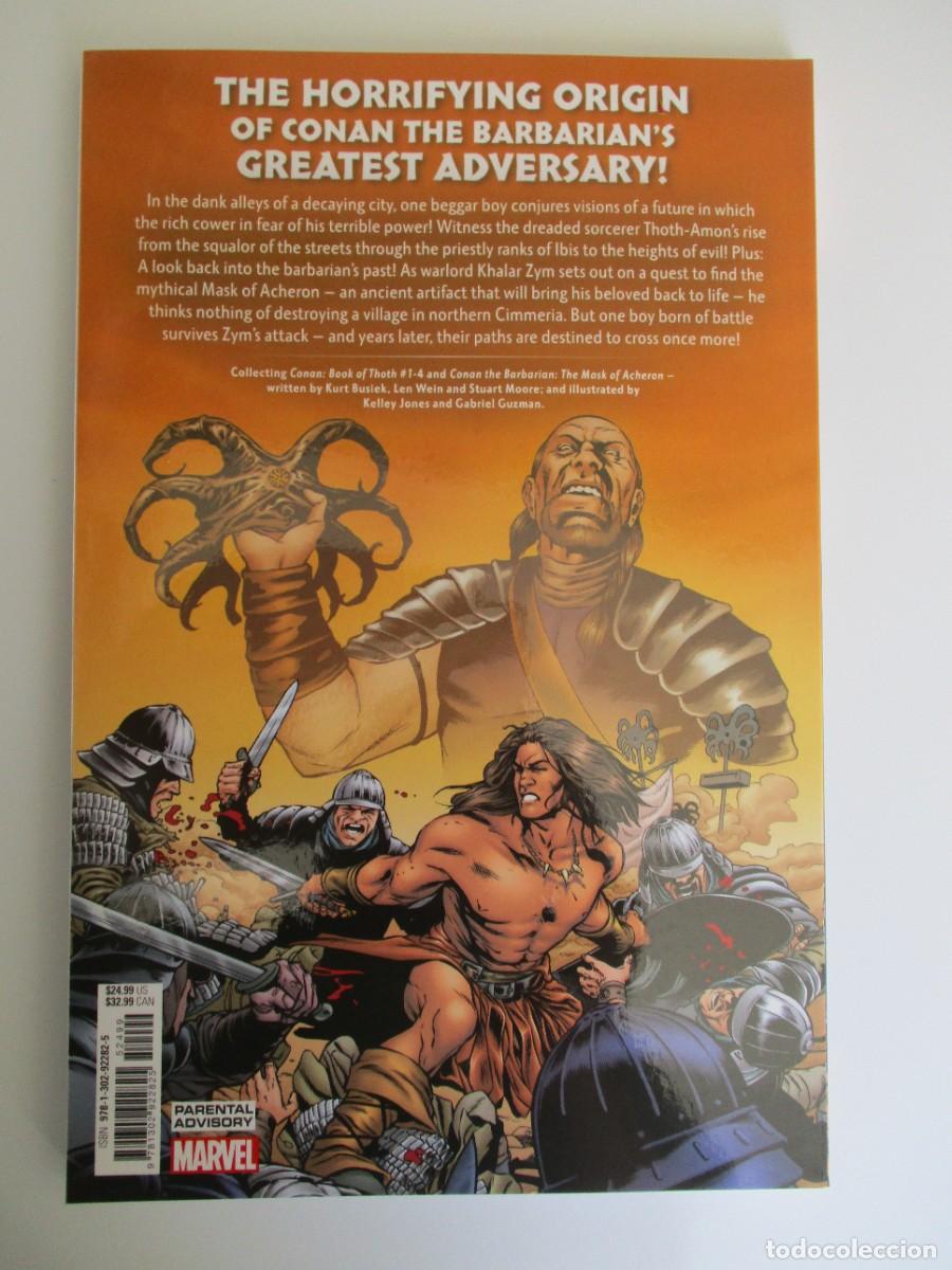 C&oacute;mics: Conan: el libro de Thoth y otras historias (Marvel Comics 2020) TPB NUEVO - Foto 3