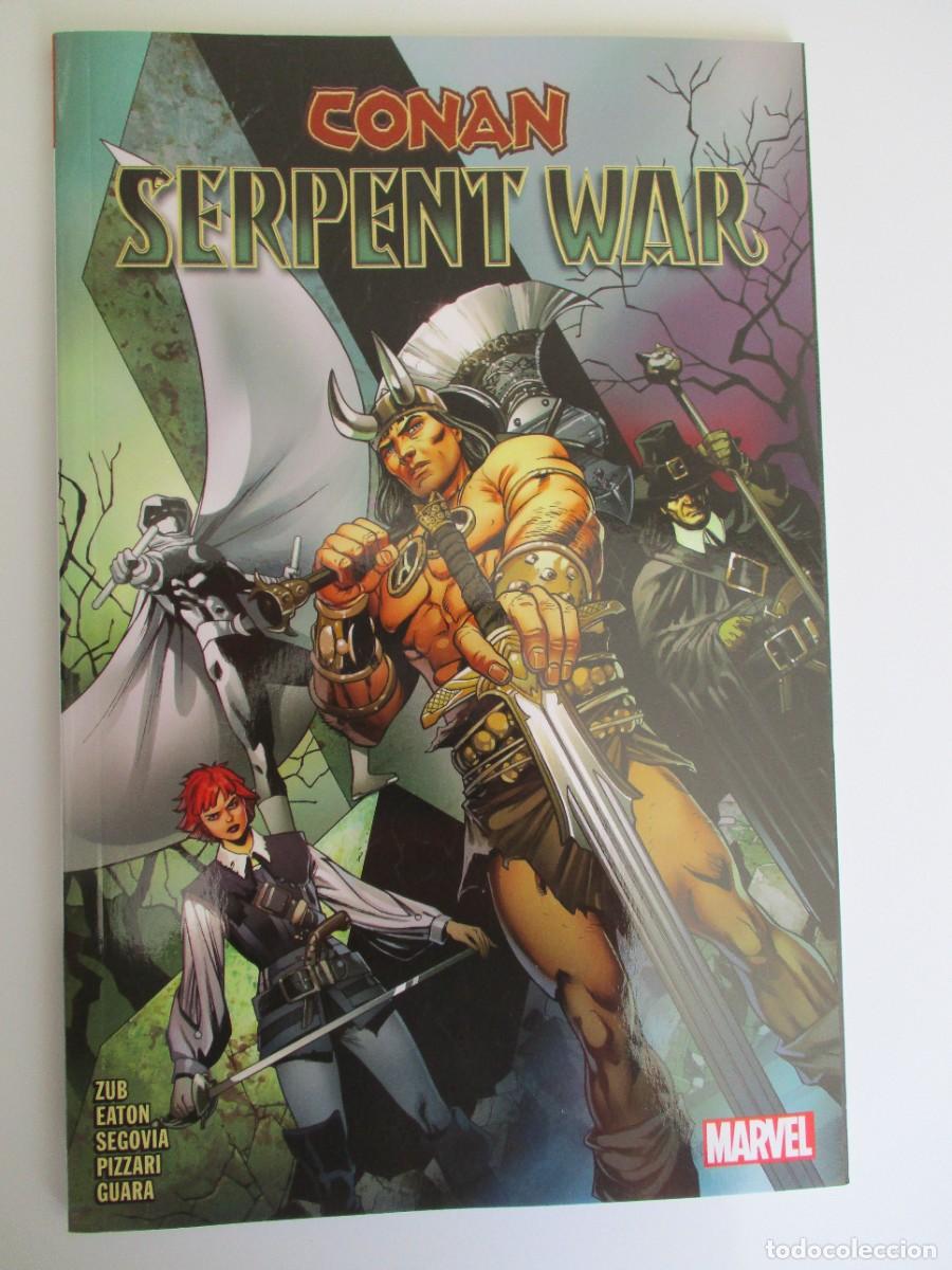 C&oacute;mics: C&oacute;mic Conan Serpent War #1 Moon Knight Dark Agnes; Eaton & Del Rey Art Zub Story