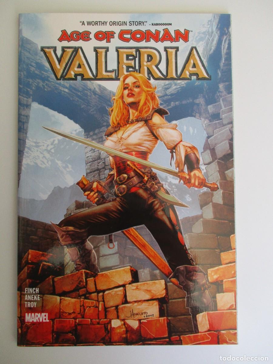 C&oacute;mics: Age of Conan: Valeria TPB Marvel Coleccionismo #1-5 Novela Gr&aacute;fica Moderna Imagen 2 de 4 Age of Con