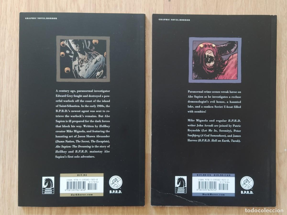 C&oacute;mics: Abe Sapien 1+2 - The Drowning + The Devil Does Not Jest - Foto 2