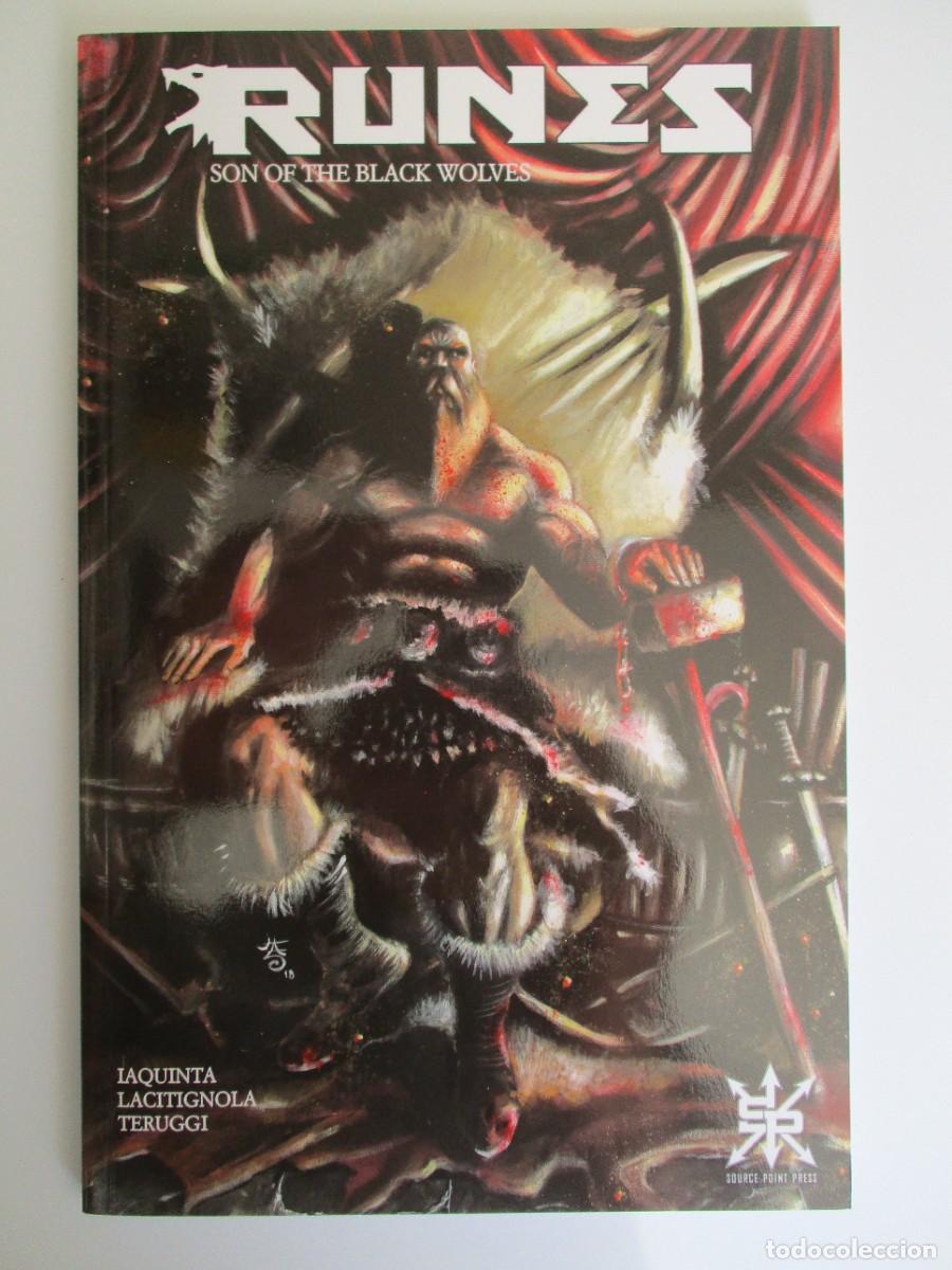 C&oacute;mics: Runas Hijo de los Lobos Negros Laquinta Lacitignola Teruggi NUEVO Nunca Leer TPB