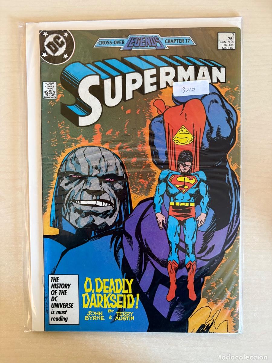 C&oacute;mics: Superman #3 (DC Comics USA, 1987)