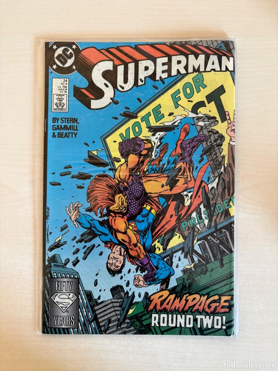 C&oacute;mics: Superman #24 (DC Comics USA, 1988)