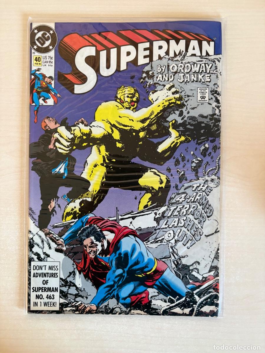 C&oacute;mics: Superman #40 (DC Comics USA, 1990) - Foto 1