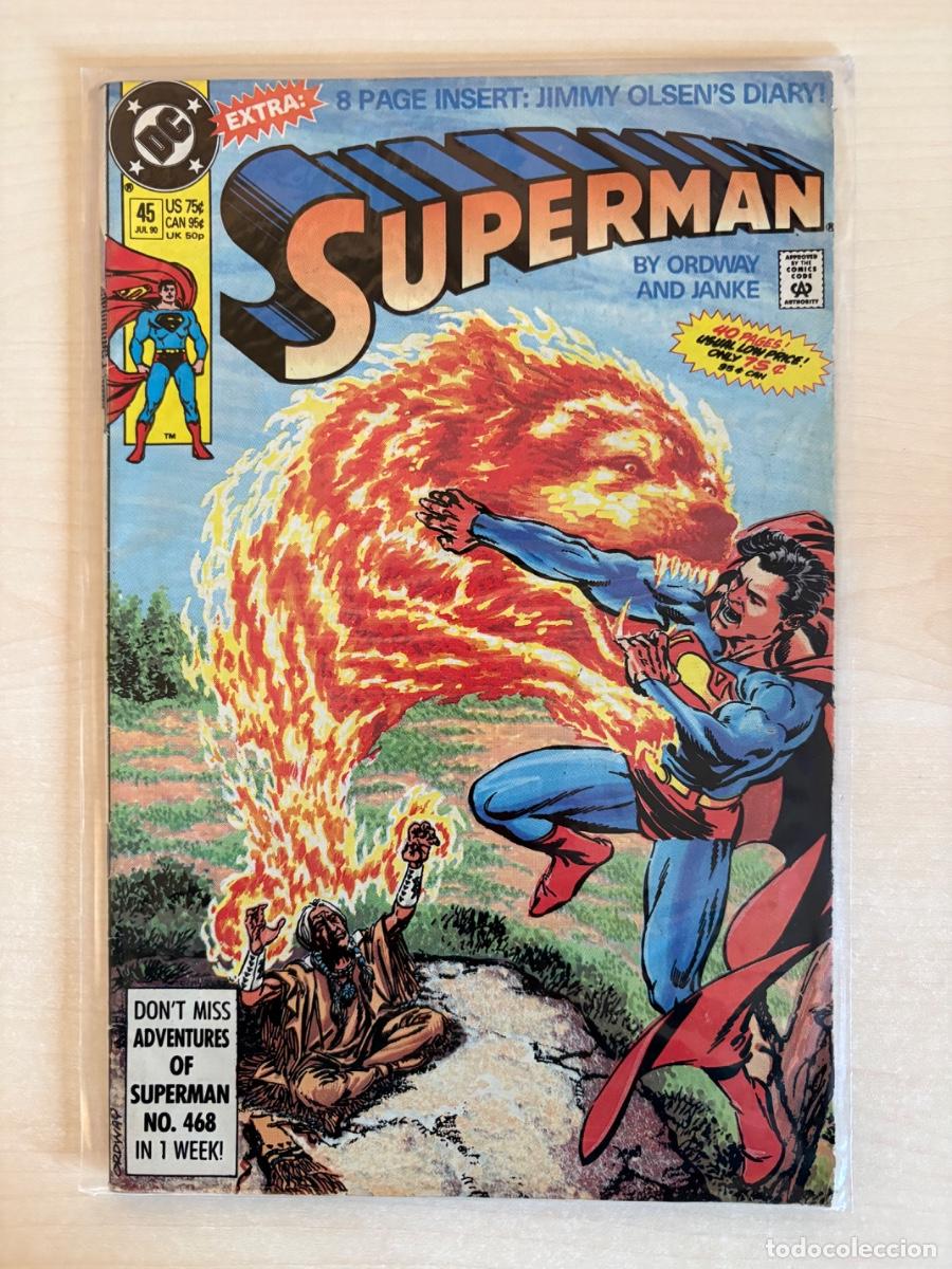 C&oacute;mics: Superman #45 (DC Comics USA, 1990) - Foto 1