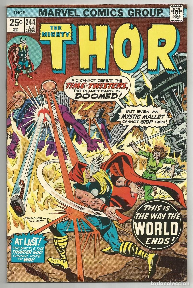 C&oacute;mics: MIGHTY THOR #244 VF(8.0), MARVEL COMICS 1976