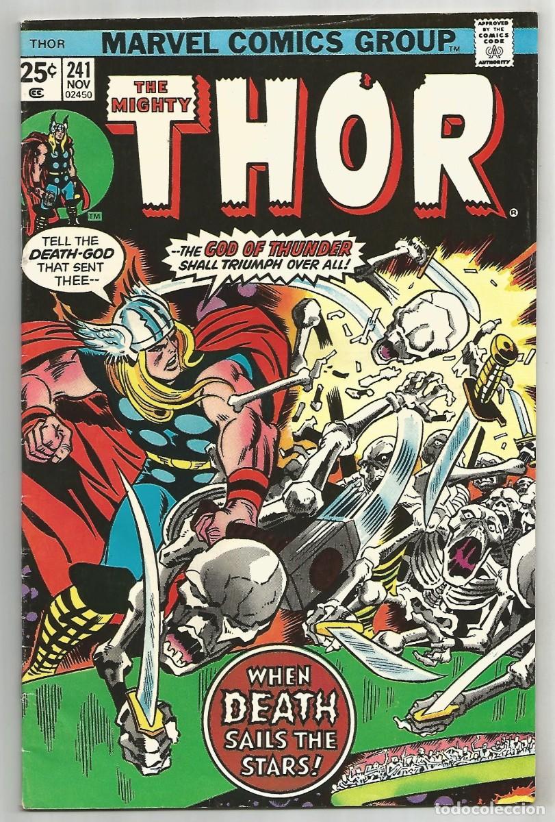 C&oacute;mics: MIGHTY THOR #241 VF(8.0), MARVEL COMICS 1975