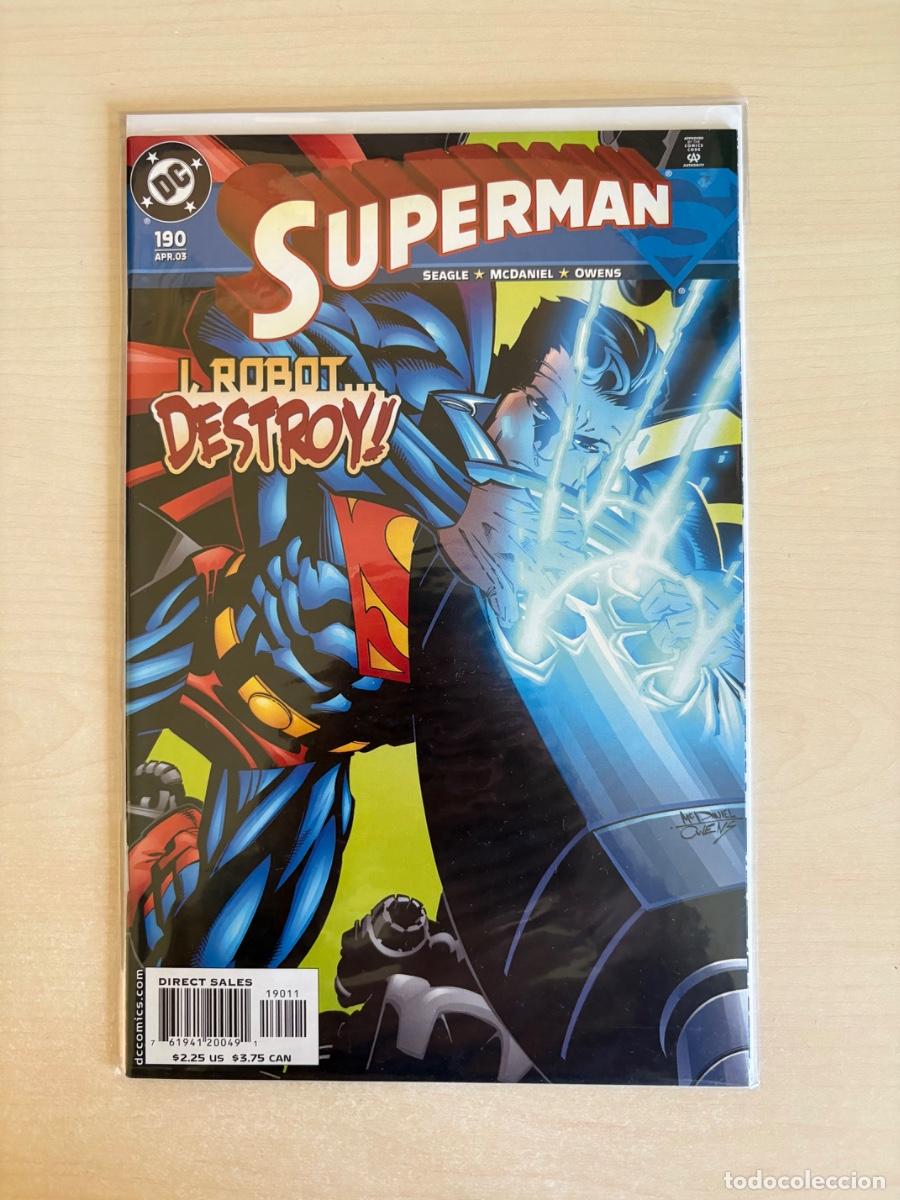 C&oacute;mics: Superman #190 (DC Comics USA, 2003)