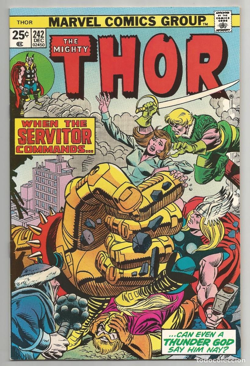 C&oacute;mics: MIGHTY THOR #242 VF/NM(9.0), MARVEL COMICS 1975