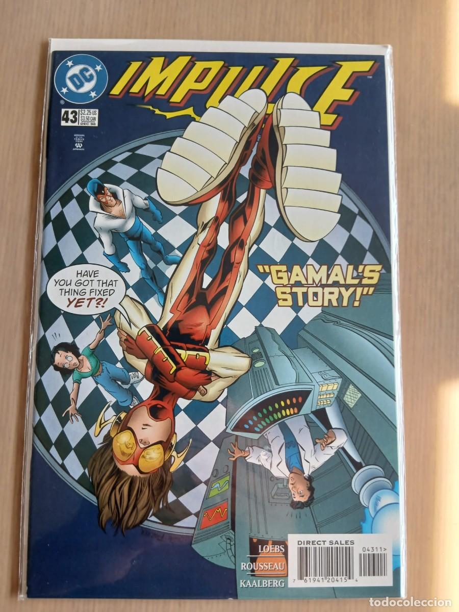 C&oacute;mics: Impulse#43 estado muy bueno Wayne Facher cover