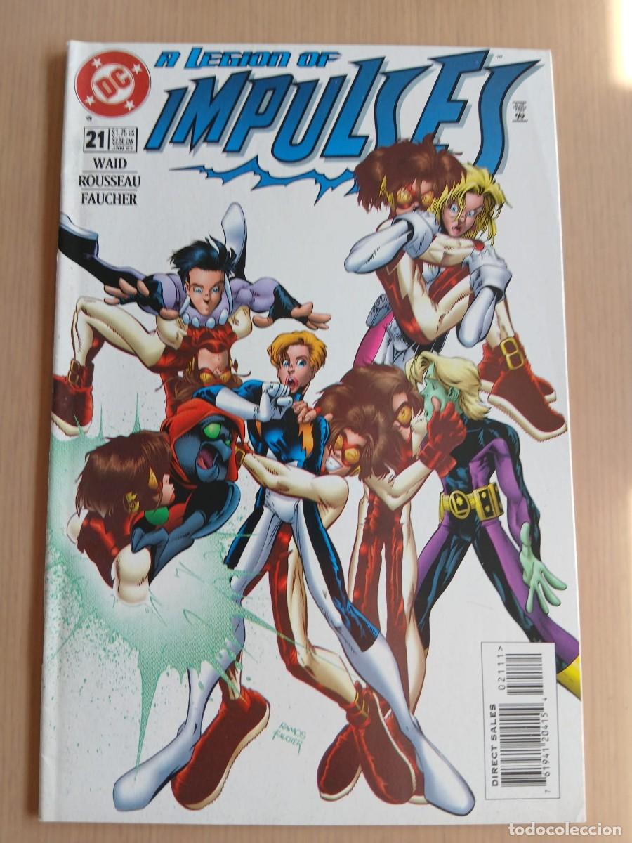 C&oacute;mics: Impulse#21 estado muy bueno Wayne Faucher cover