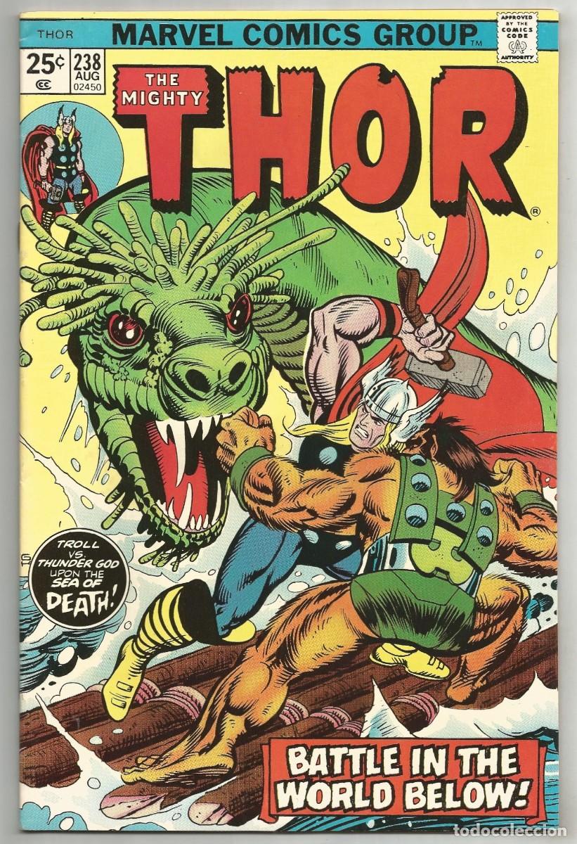 C&oacute;mics: MIGHTY THOR #238 VF/NM(9.0), MARVEL COMICS 1975 - Foto 1