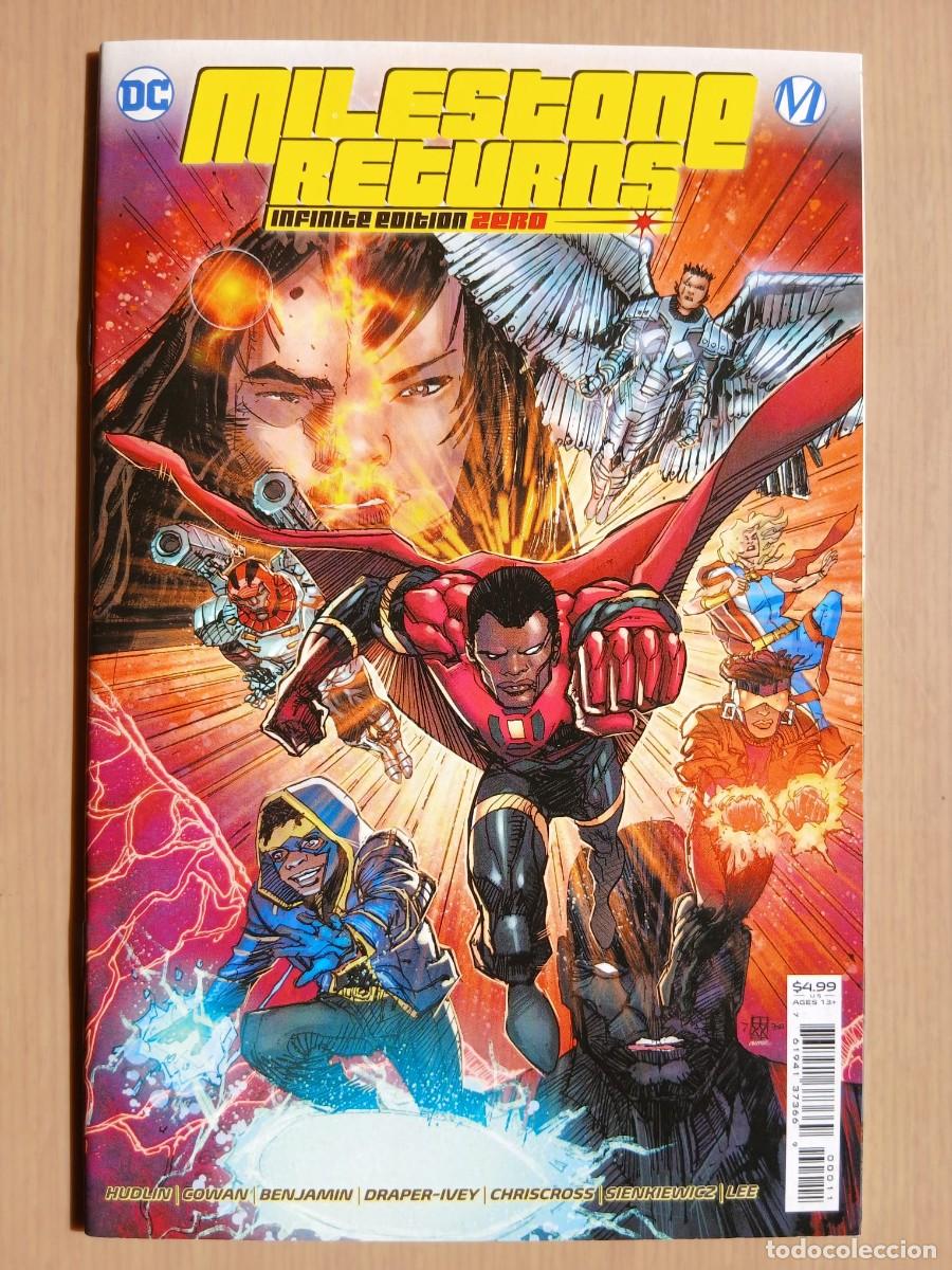 C&oacute;mics: Milestone returns infinite edition estado muy bueno Denys Cowan cover