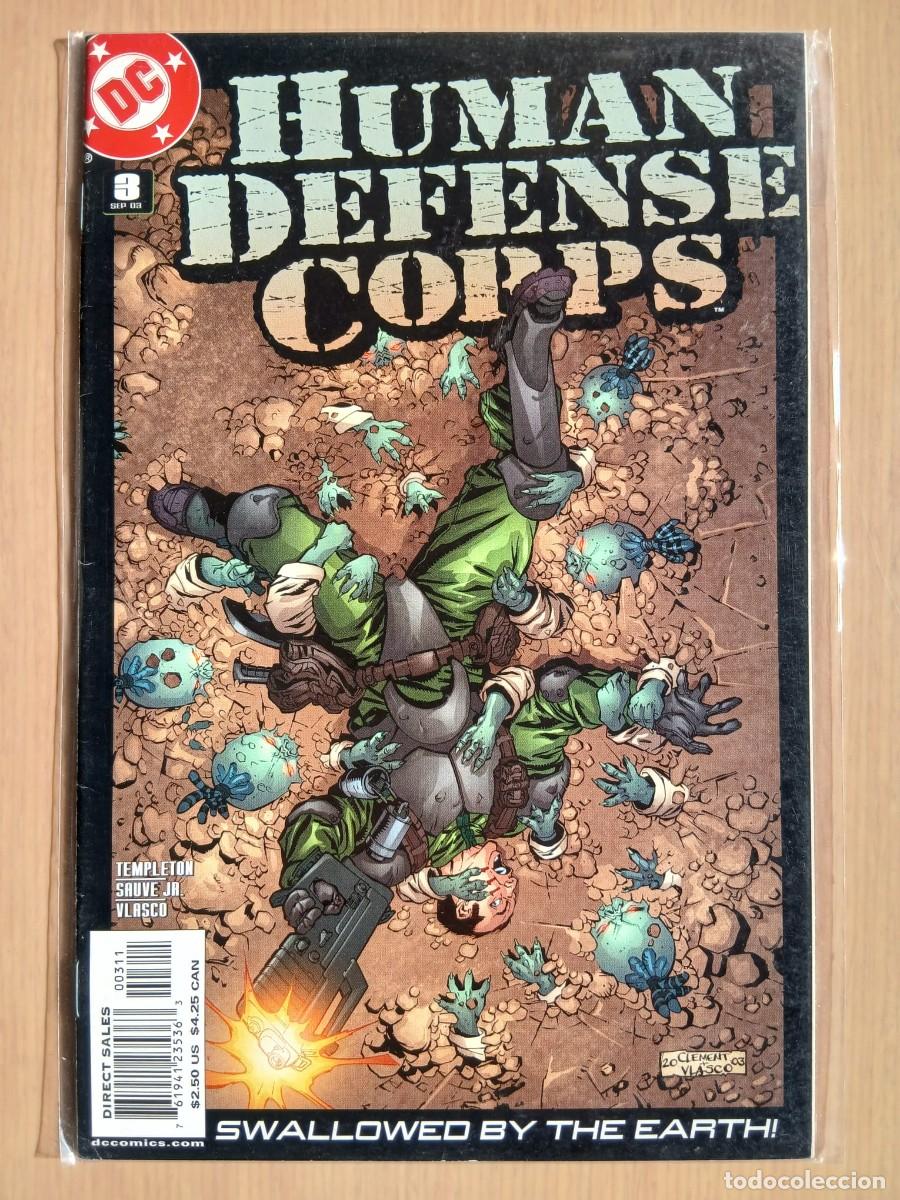 C&oacute;mics: Human defense corps#3 estado muy bueno Clement Sauve cover