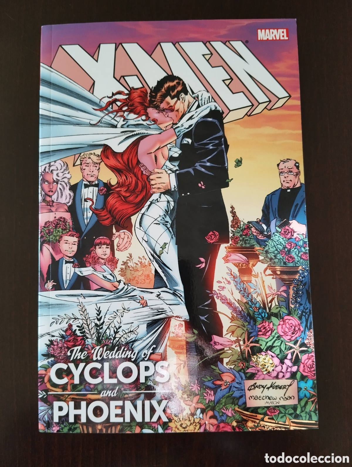 C&oacute;mics: X-Men: The Wedding of Cyclops and Phoenix TPB &iexcl;EN INGL&Eacute;S! Marvel Nicieza Lobdell Bennet Kubert etc.
