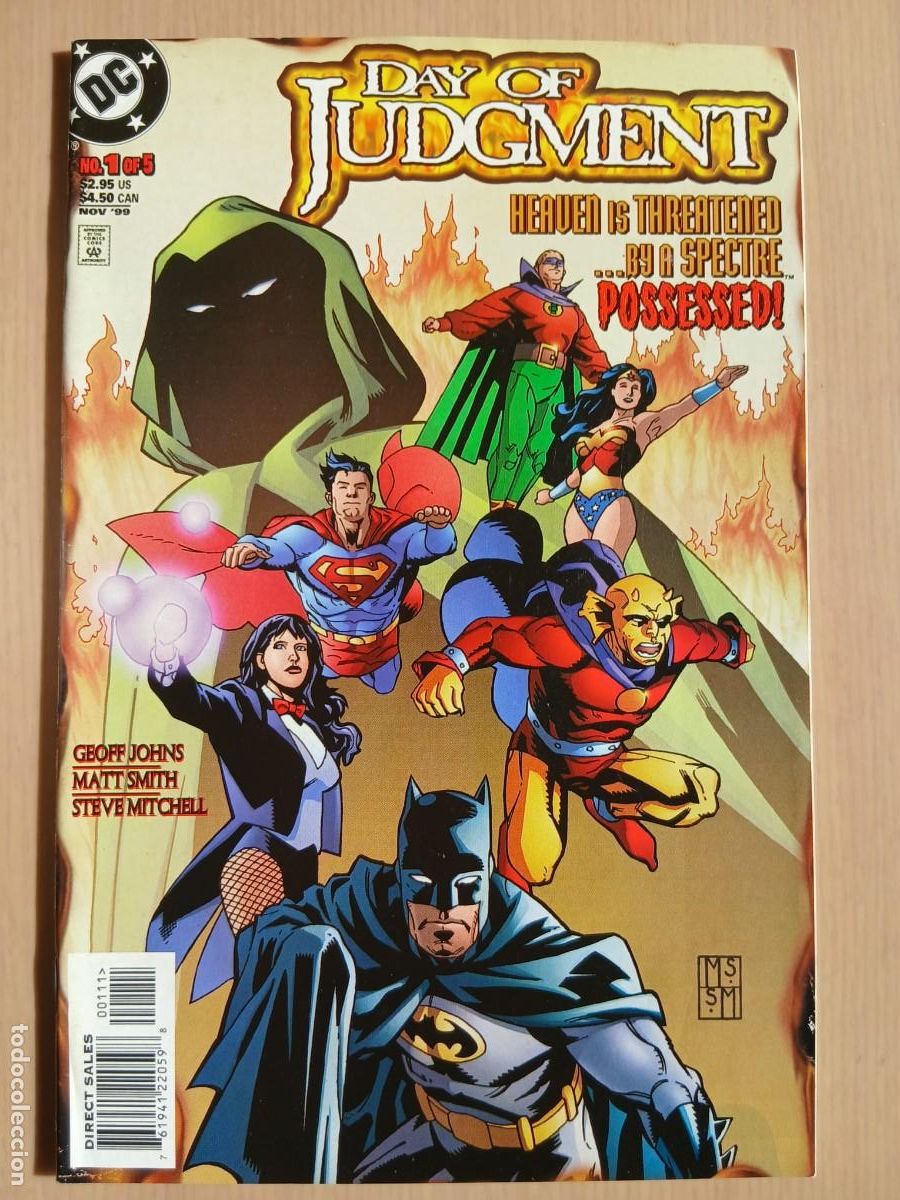 C&oacute;mics: Day Of Judgment#1 of 5 estado muy bueno Matt Smith cover