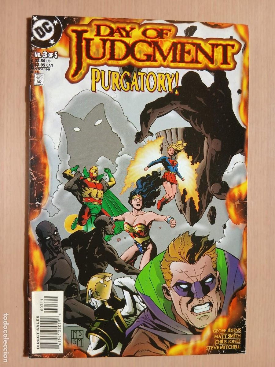 C&oacute;mics: Day Of Judgment#3 of 5 estado muy bueno Matt Smith cover