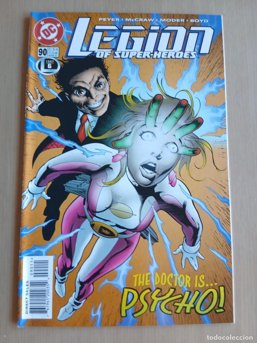 C&oacute;mics: Legion of Super-heroes#90 estado muy bueno Alan Davis cover