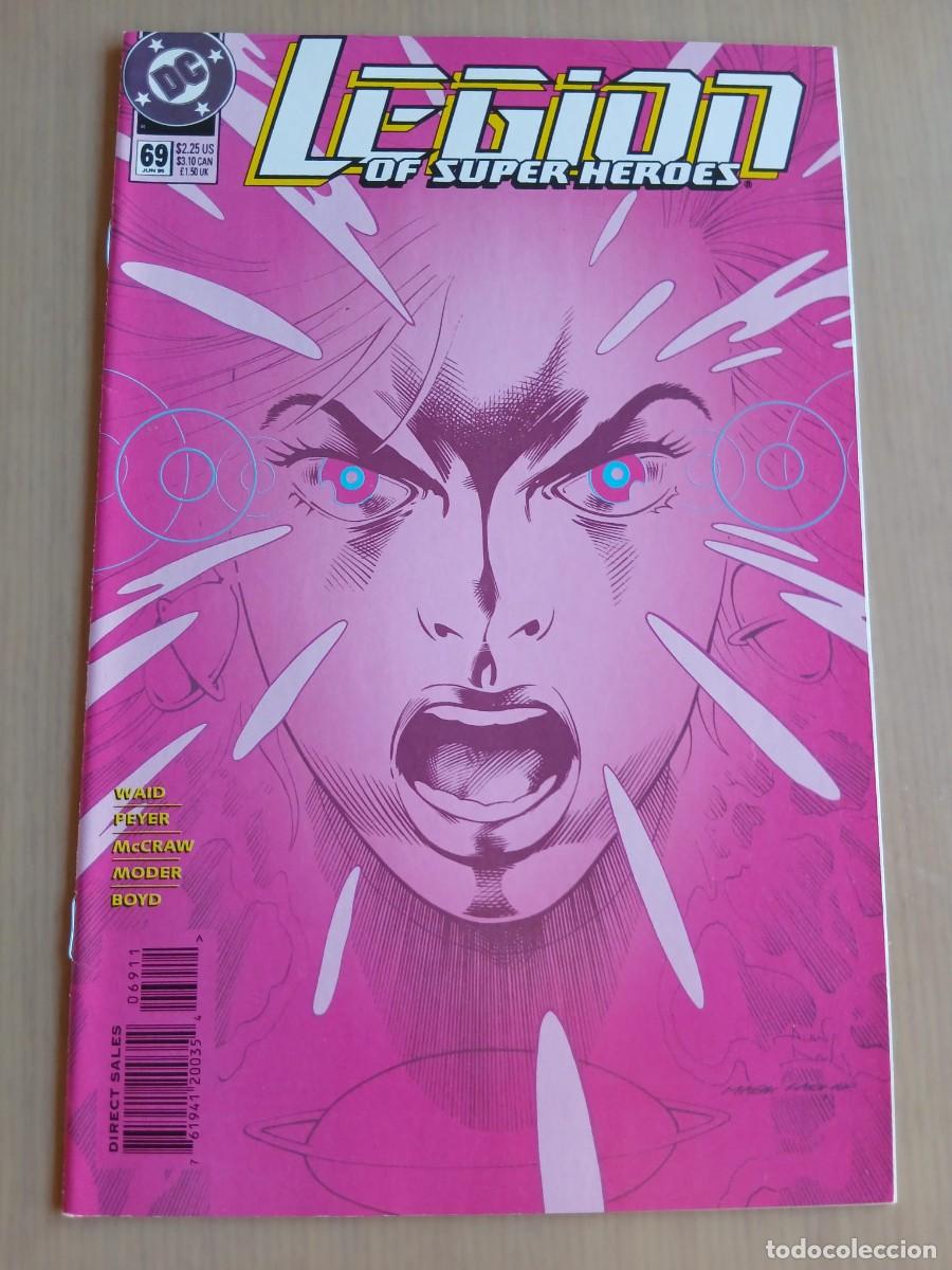C&oacute;mics: Legion of Super-heroes#69 estado muy bueno Alan Davis cover
