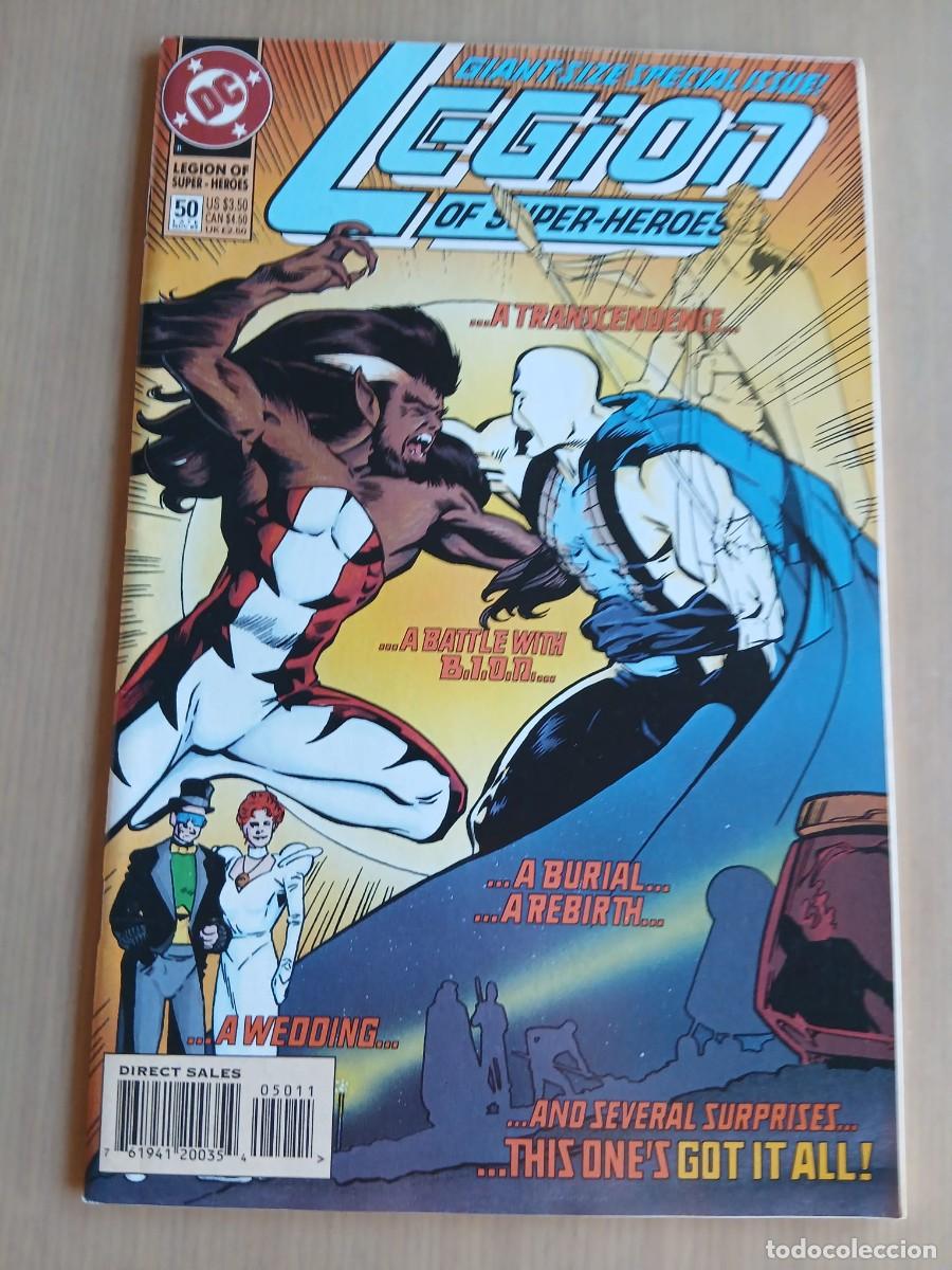 C&oacute;mics: Legion of Super-heroes#50 estado muy bueno Ron Boyd cover