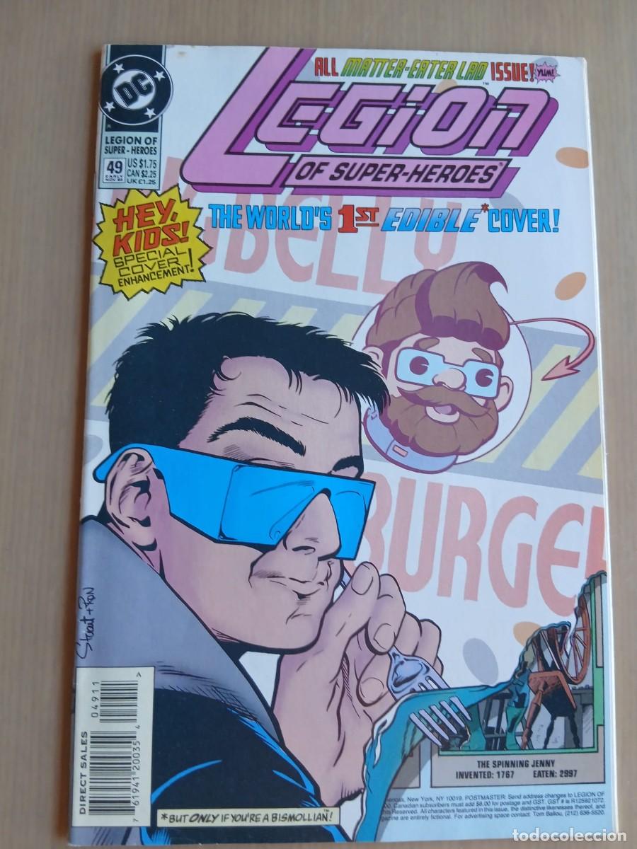 C&oacute;mics: Legion of Super-heroes#49 estado muy bueno Immonen y Boyd cover