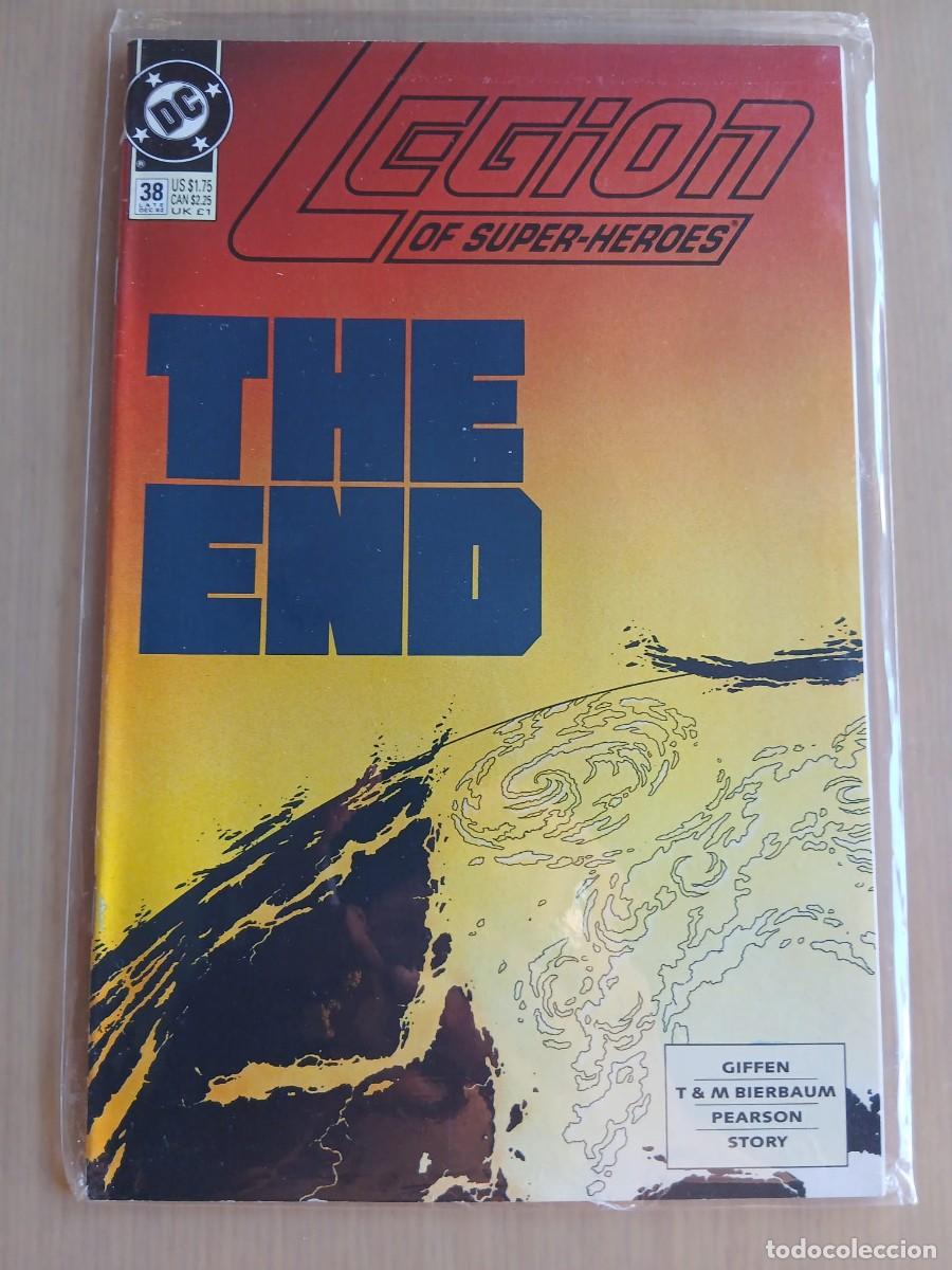 C&oacute;mics: Legion of Super-heroes#38 estado muy bueno Karl Story cover