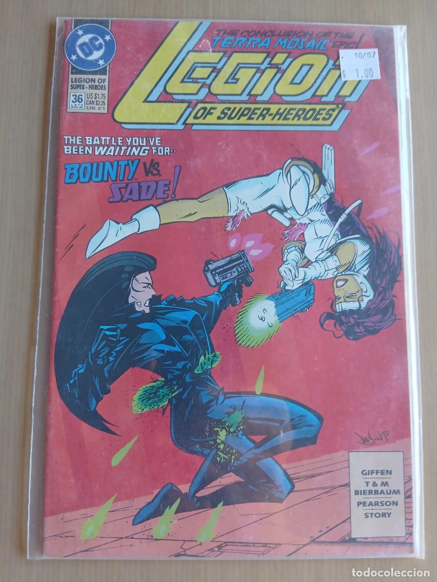 C&oacute;mics: Legion of Super-heroes#36 estado muy bueno Pearson cover