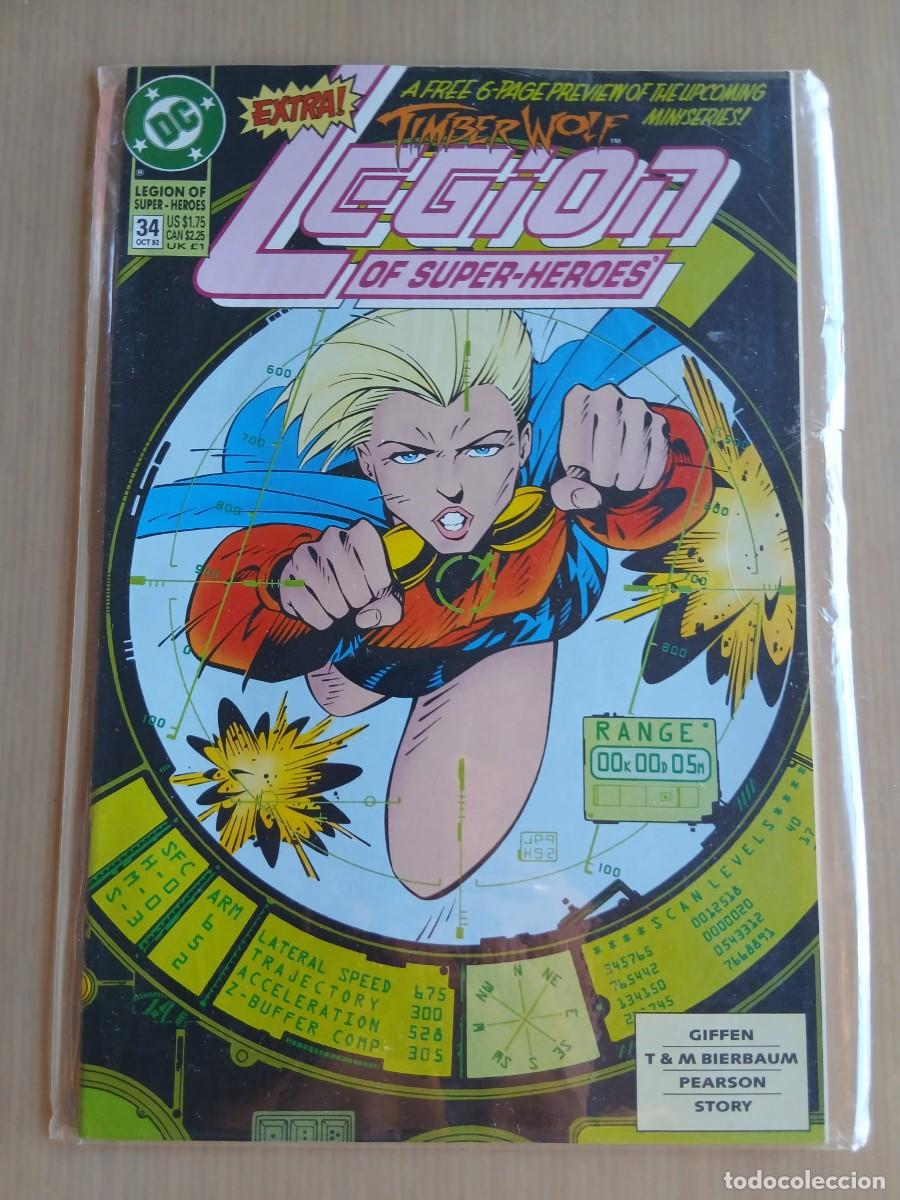 C&oacute;mics: Legion of Super-heroes#34 estado muy bueno Jason Pearson cover