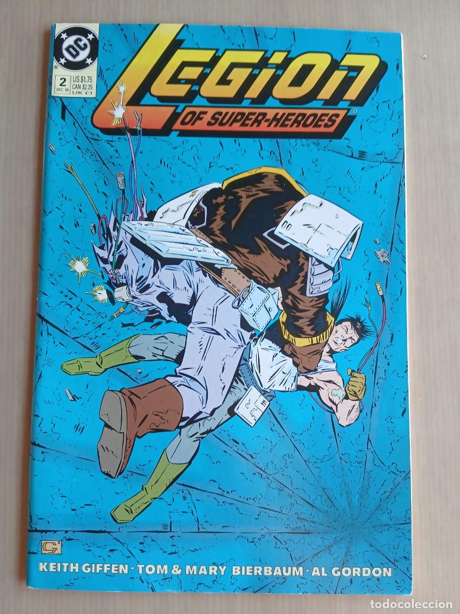 C&oacute;mics: Legion of Super-heroes#2 estado muy bueno Giffen y Al Gordon cover
