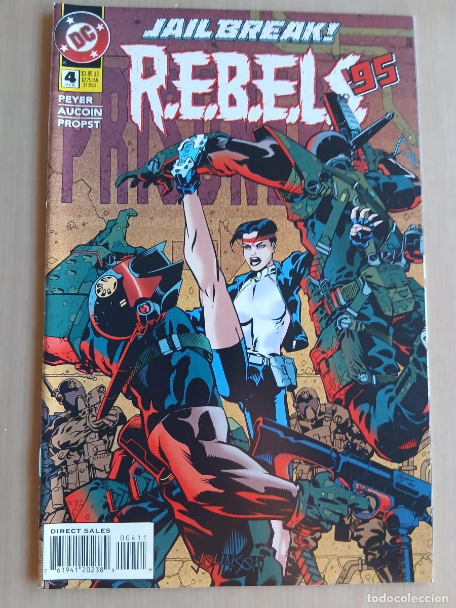 C&oacute;mics: R.E.B.E.L.S.#4 estado muy bueno Dave Johnson cover