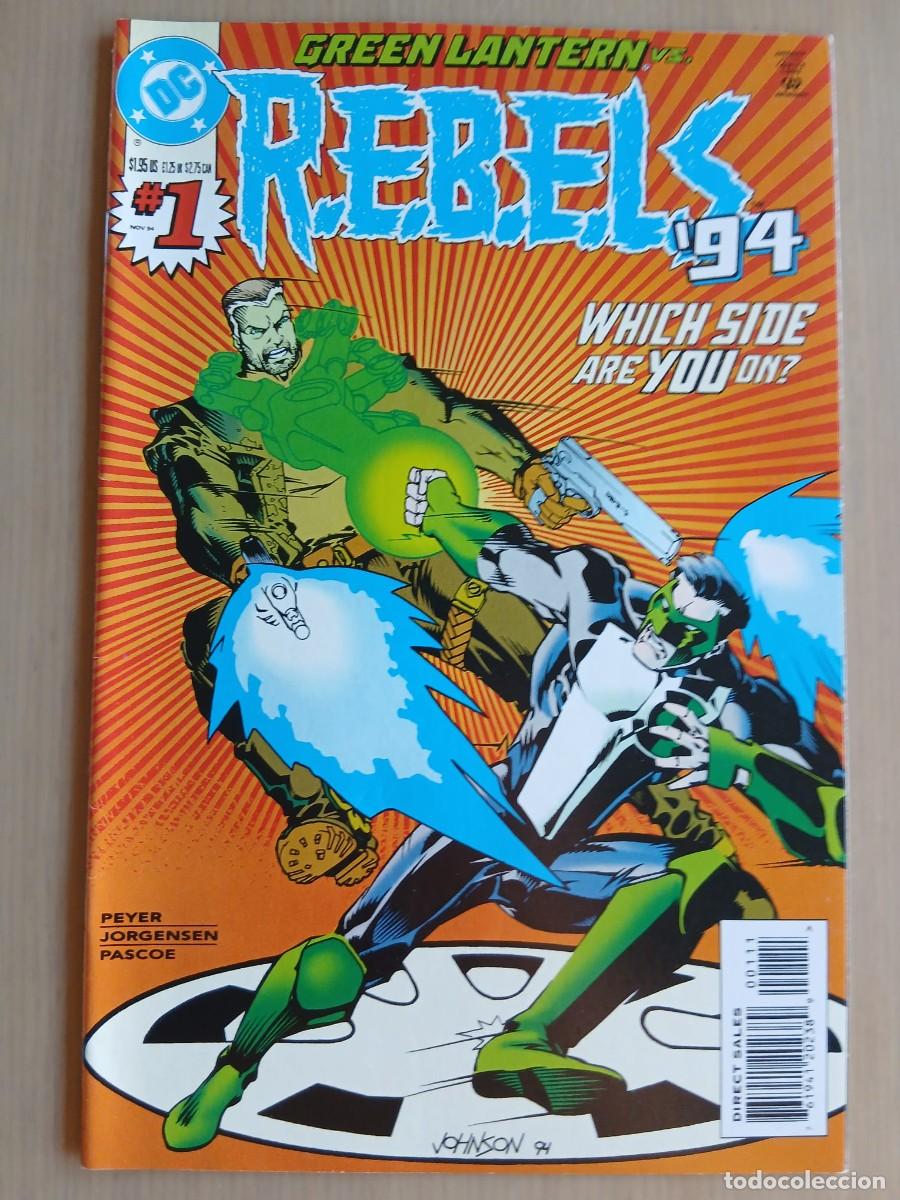 C&oacute;mics: R.E.B.E.L.S.#1 estado muy bueno Dave Johnson cover