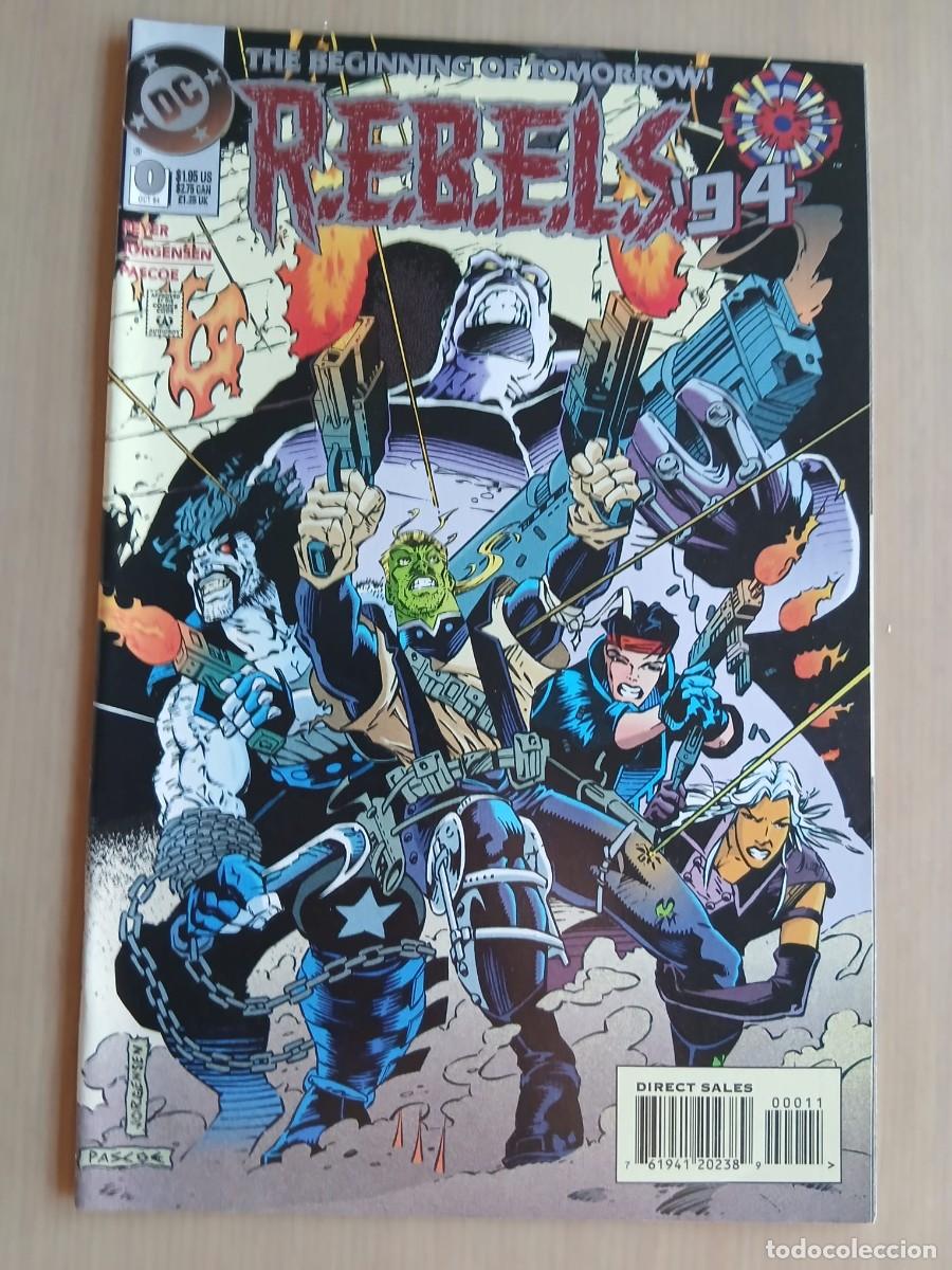 C&oacute;mics: R.E.B.E.L.S.#0 estado muy bueno Dave Johnson cover