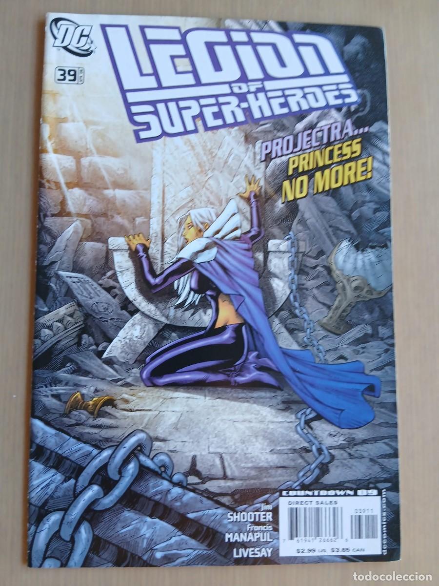 C&oacute;mics: Legion of Super-heroes#39 estado muy bueno Francis Manapul cover
