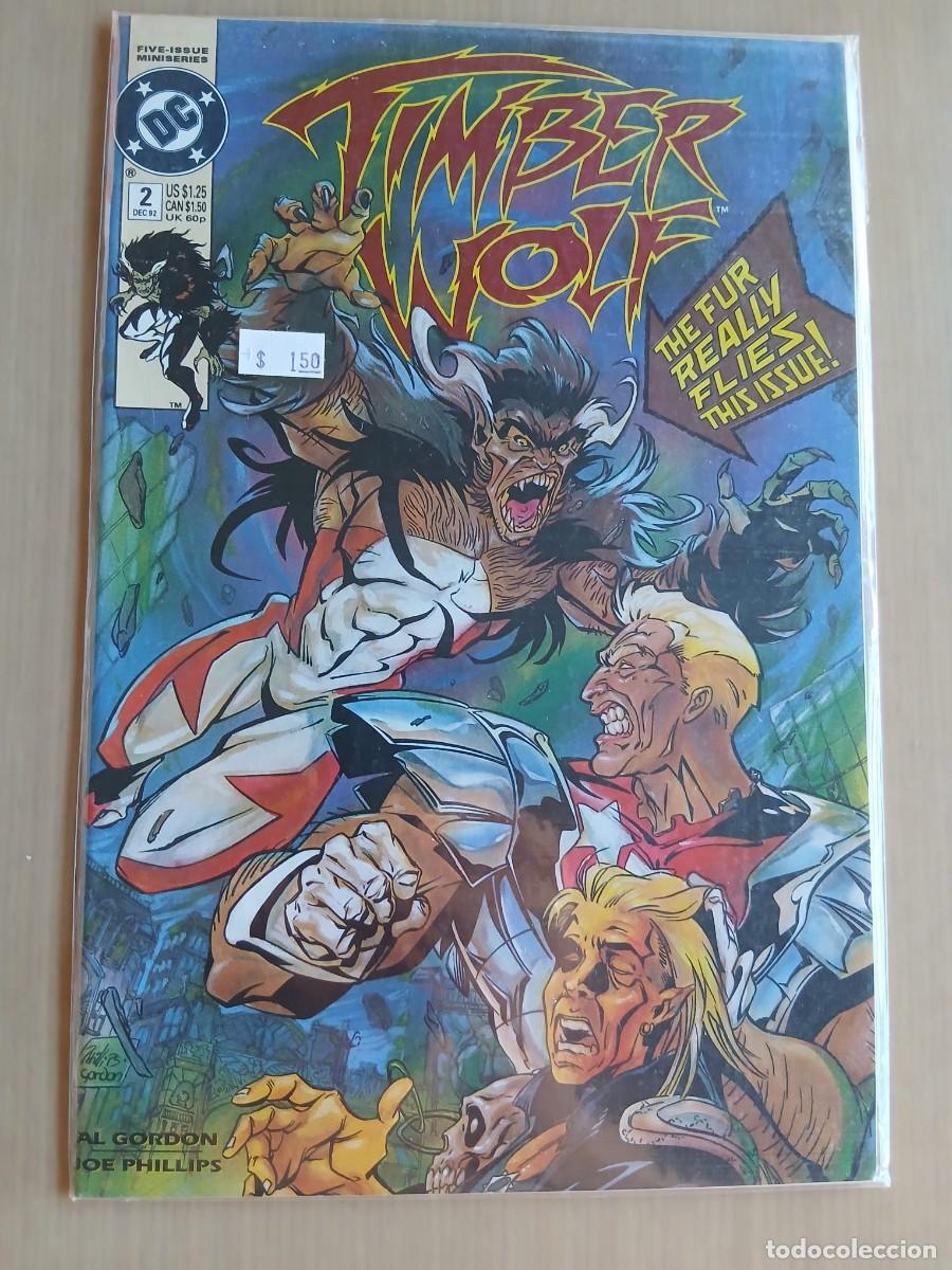 C&oacute;mics: Timber Wolf#2 estado muy bueno Joe Phillips y Gordon cover