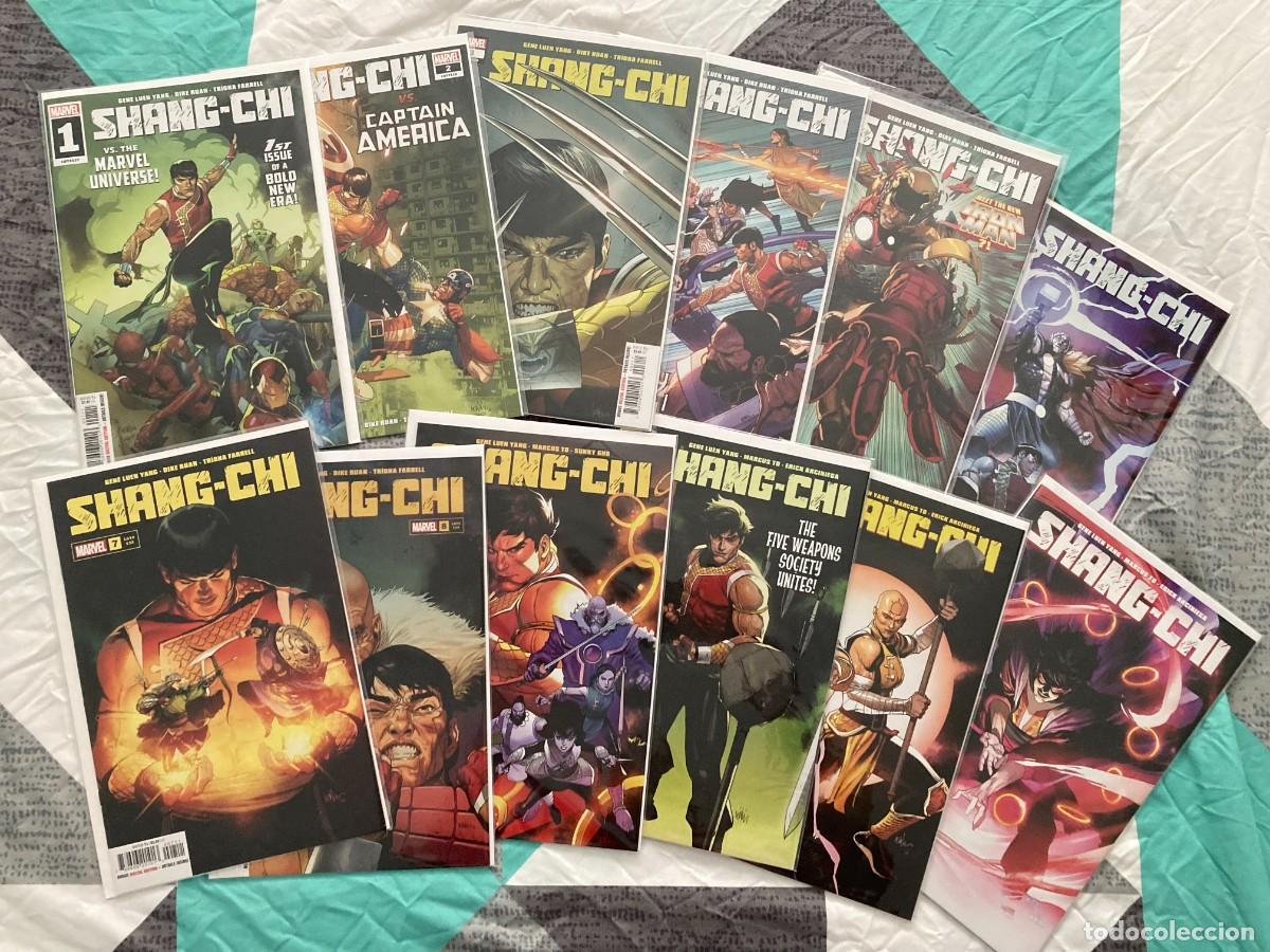 Comics: SHANG-CHI (2021) &ndash; COLECCI&Oacute;N COMPLETA #1-12 &ndash; MARVEL COMICS USA &ndash; NEAR MINT (NM)