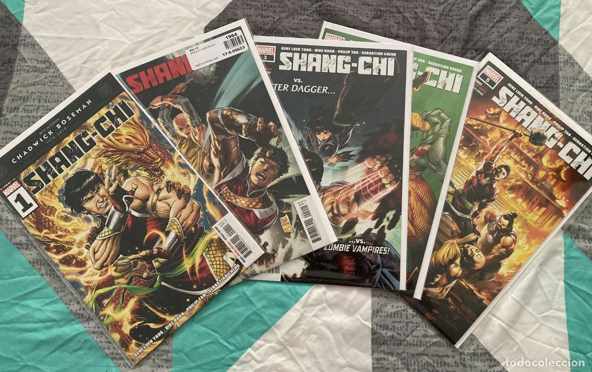 C&oacute;mics: SHANG-CHI (2020) &ndash; COLECCI&Oacute;N COMPLETA #1-5 &ndash; MARVEL COMICS USA &ndash; NEAR MINT (NM)