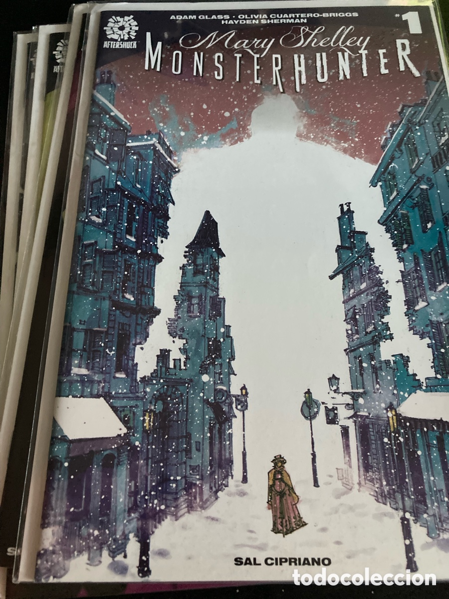 Comics: MARY SHELLEY: MONSTER HUNTER #1-5 &ndash; COLECCI&Oacute;N COMPLETA &ndash; AFTERSHOCK COMICS USA &ndash; NEAR MINT (NM)
