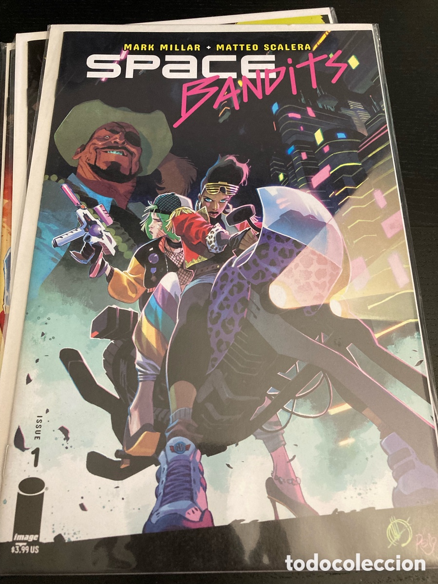 C&oacute;mics: SPACE BANDITS #1-5 &ndash; COLECCI&Oacute;N COMPLETA &ndash; MARK MILLAR / IMAGE COMICS USA &ndash; NEAR MINT (NM)