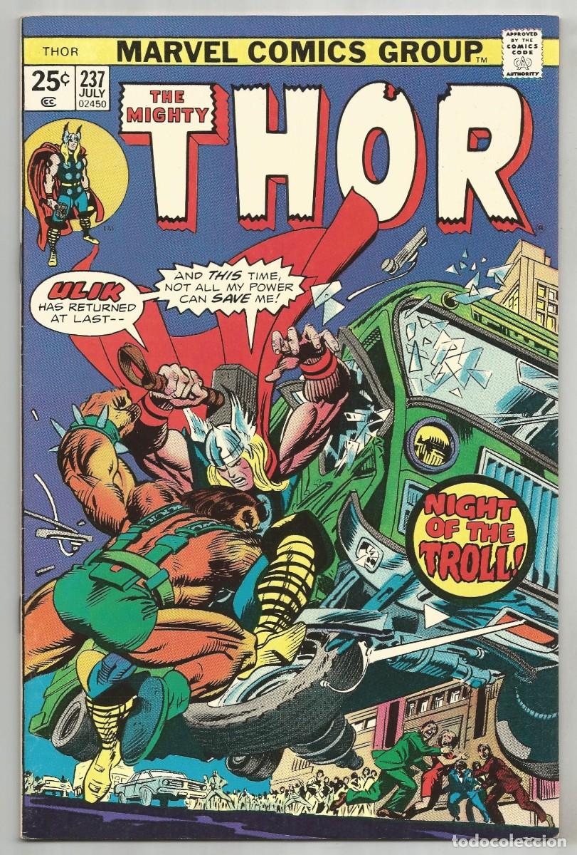 C&oacute;mics: MIGHTY THOR #237 VF/NM(9.0), MARVEL COMICS 1975 - Foto 1