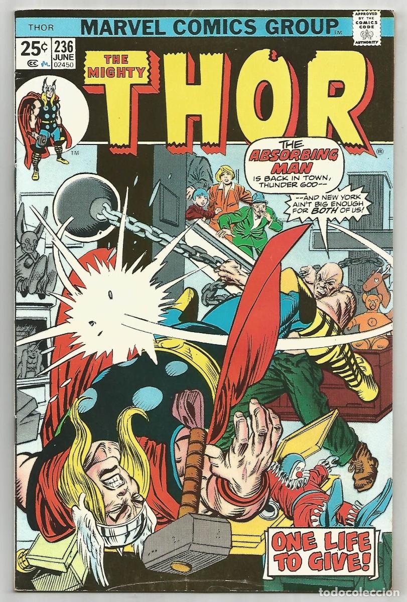 C&oacute;mics: MIGHTY THOR #236 VF(8.0), MARVEL COMICS 1975