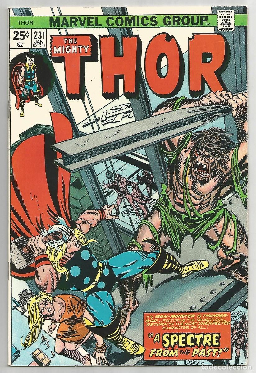 C&oacute;mics: MIGHTY THOR #231 VF(8.0), MARVEL COMICS 1975 - Foto 1